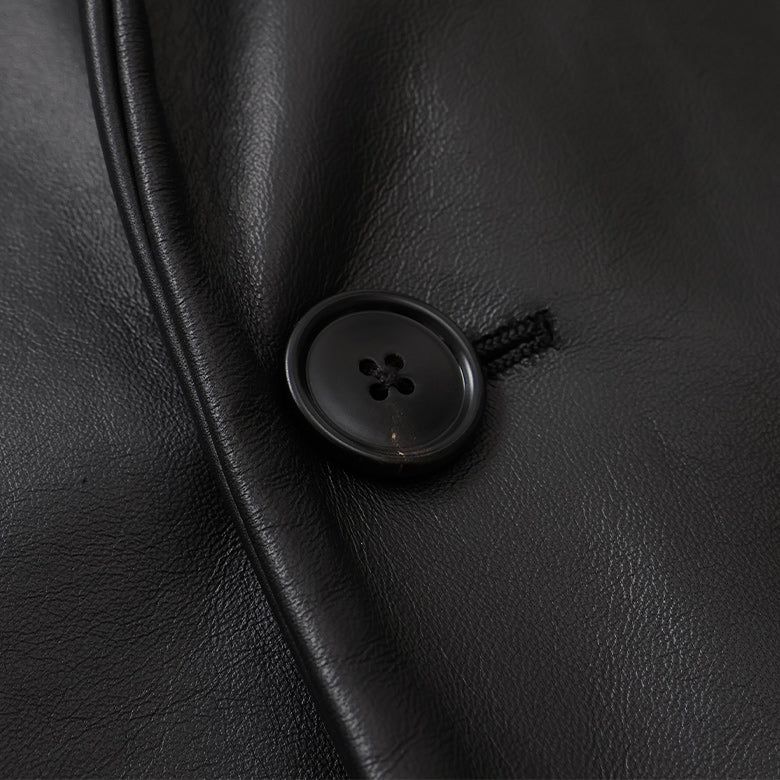 BELVEST シングルレザーコート【Made in Italy】