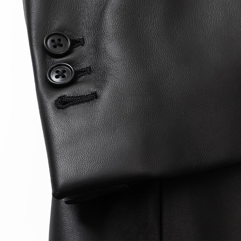 BELVEST シングルレザーコート【Made in Italy】