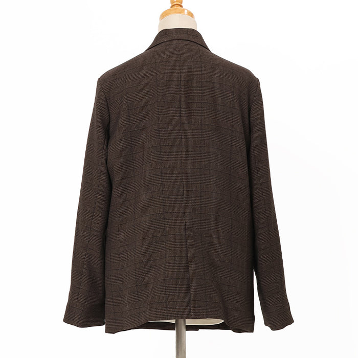 グレンチェックダブルジャケット – Mitsumine Online Shop