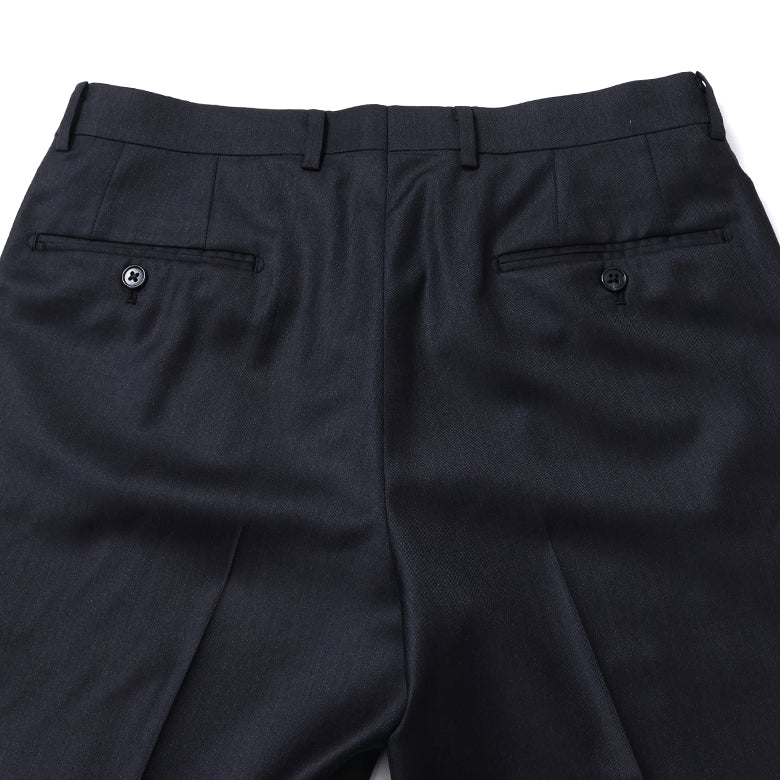 ロロピアーナ150’Sツイル無地スーツ【Made in Japan】