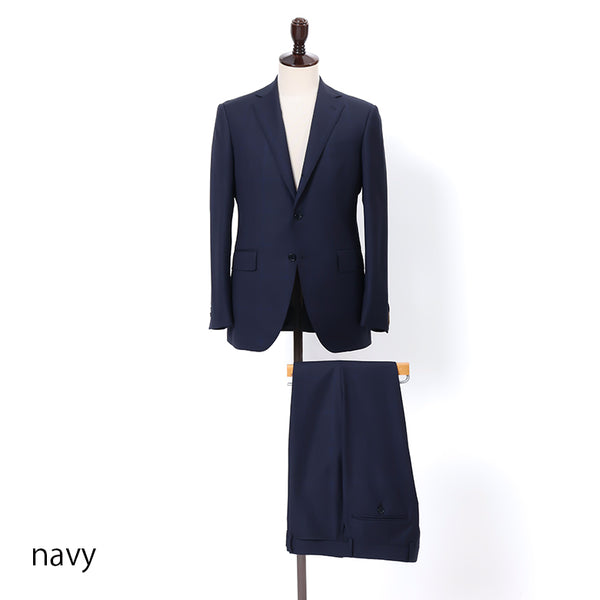 ロロピアーナストレッチチェックスーツ【Made in Japan】