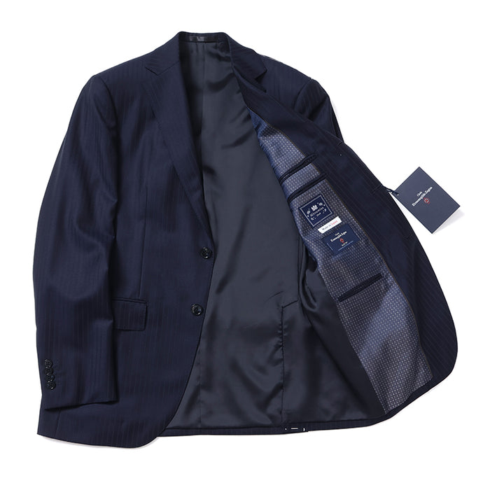 ゼニア”ELECTA”ピンストライプスーツ【Made in Japan】 – Mitsumine