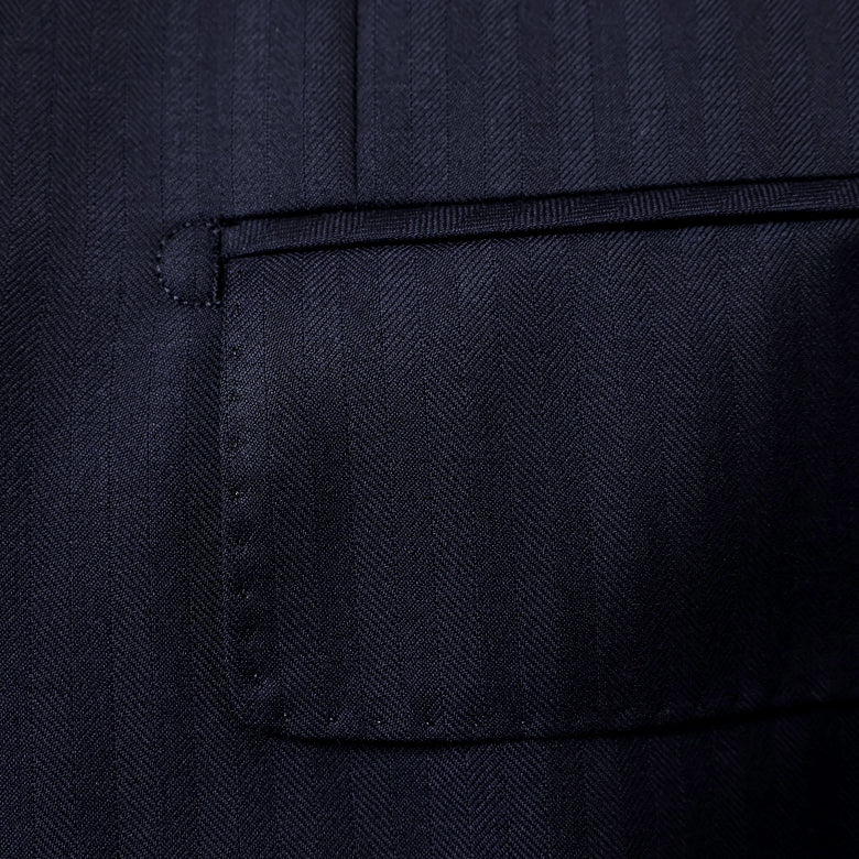 レダ"MAIOR"ヘリンボーンスーツ【Made in Japan】