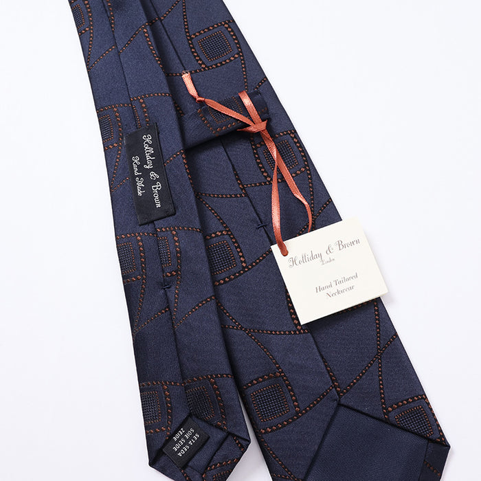 Holliday&Brown】カラー幾何学ネクタイ【Made in Italy】 – Mitsumine