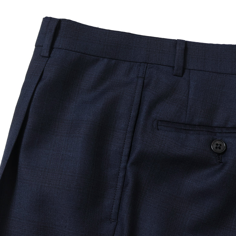 ゼニア”TROFEO”チェックスーツ【Made in Japan】