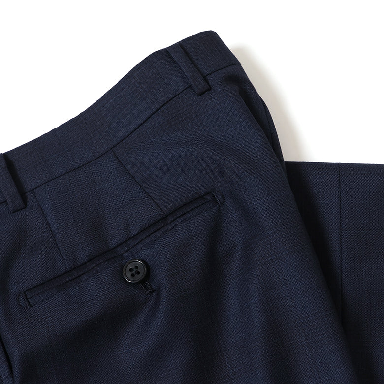 ゼニア”TROFEO”チェックスーツ【Made in Japan】