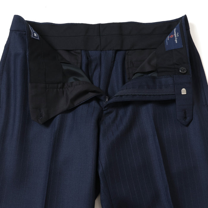 ゼニア”ELECTA”カラーストライプスーツ【Made in Japan】 – Mitsumine