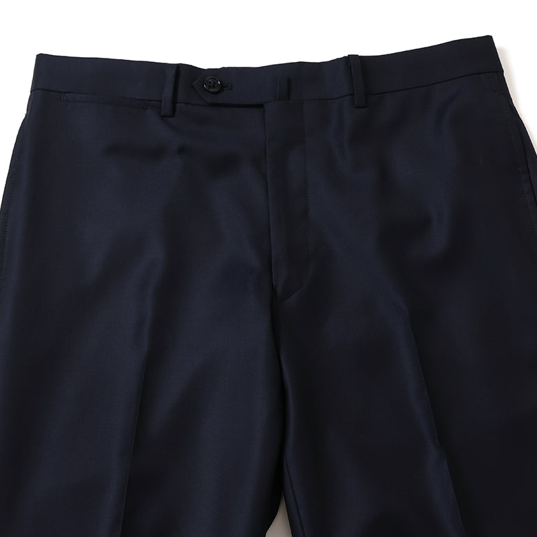 ロロピアーナ150’Sツイル無地スーツ【Made in Japan】