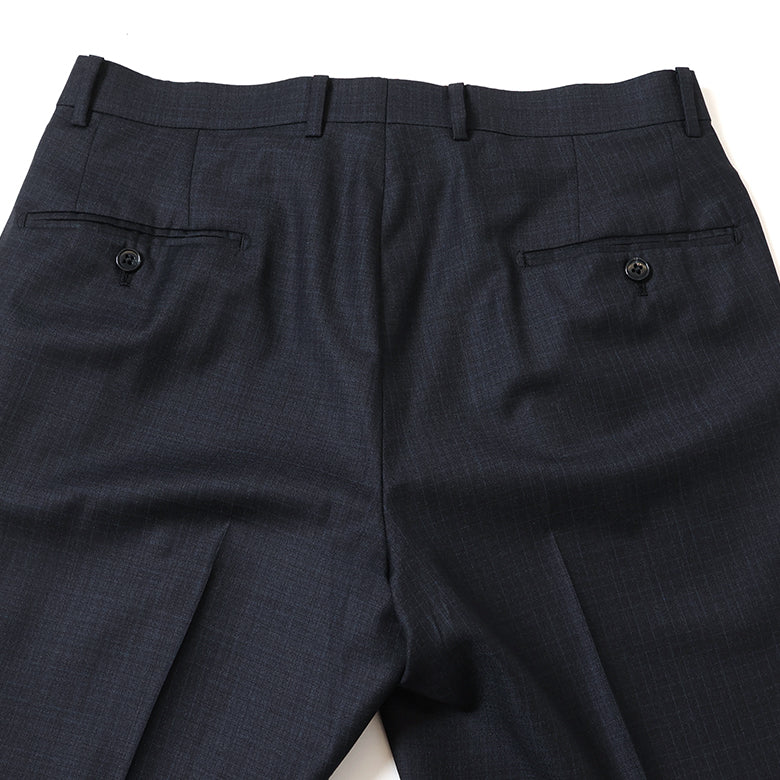 ロロピアーナ150’Sチェックスーツ【Made in Japan】