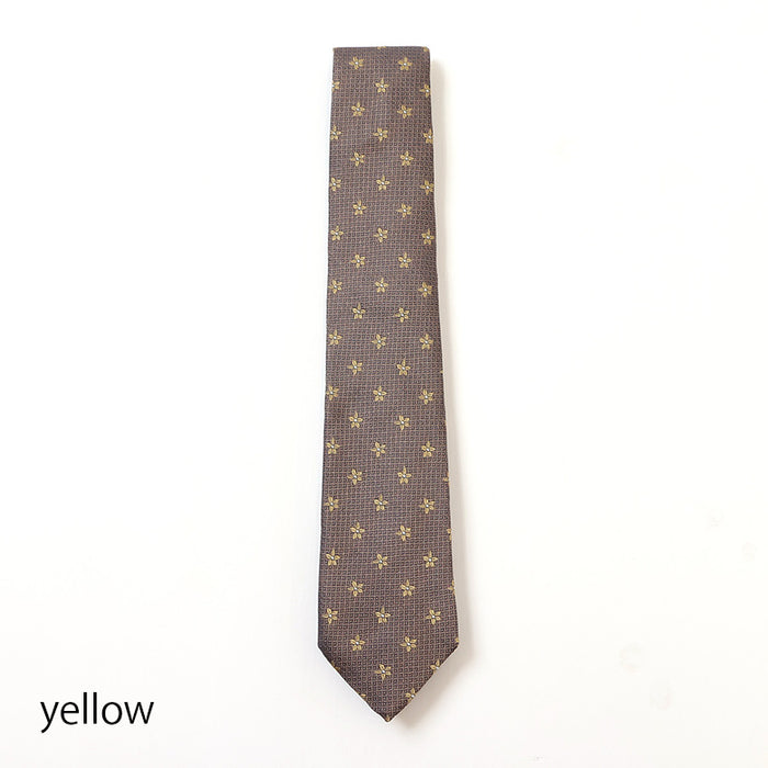 カラーフラワー小紋ネクタイ【Made in Italy】 – Mitsumine Online Shop