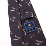 幾何学小紋ネクタイ【Made in Italy】