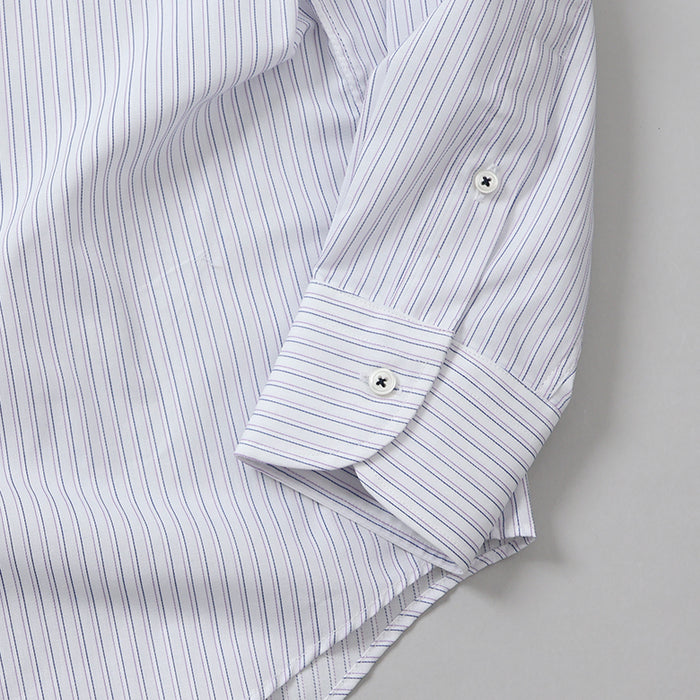 ストライプボタンダウン衿裏別布シャツ【Made in Japan】 – Mitsumine