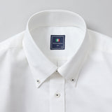オックス無地ボタンダウンシャツ【Made in Japan】