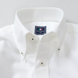 オックス無地ボタンダウンシャツ【Made in Japan】