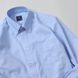 オックス無地ボタンダウンシャツ【Made in Japan】