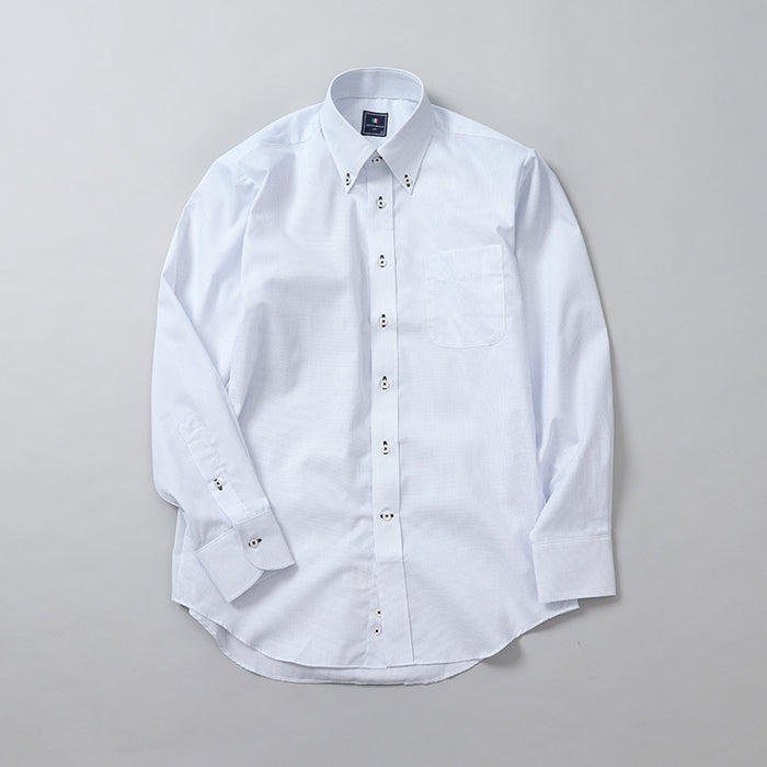 刺し子ボタンダウンシャツ【Made in Japan】 – Mitsumine Online Shop