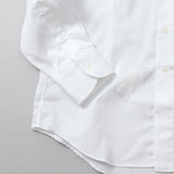 織りストライプセミワイドシャツ【Made in Japan】