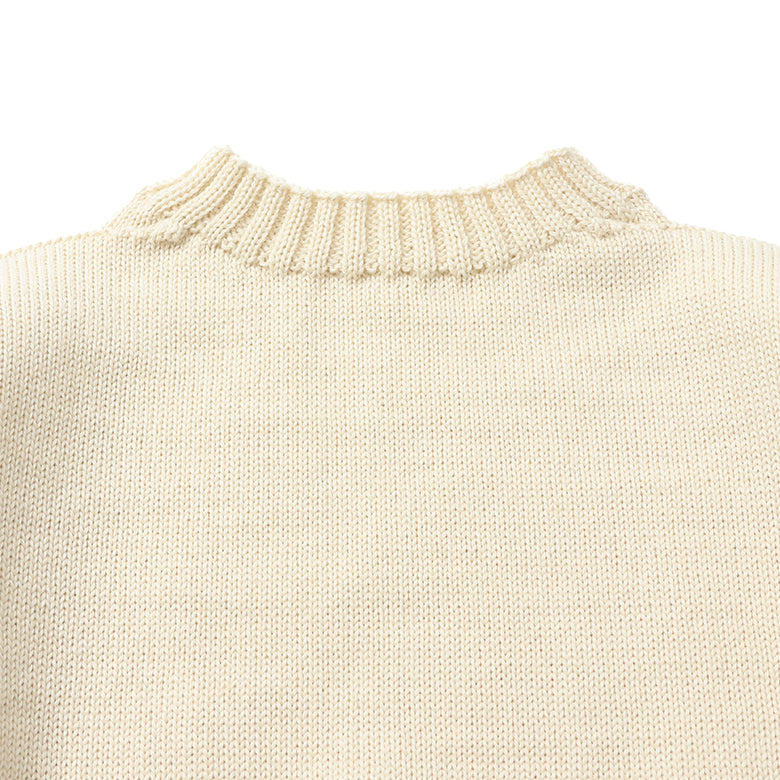 GUERNSEY WOOLLENS クルーネックニット【Made in GBR】
