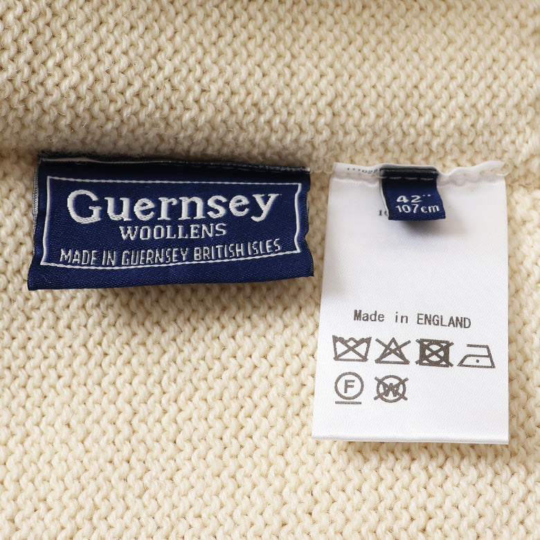 GUERNSEY WOOLLENS クルーネックニット【Made in GBR】