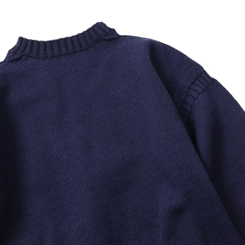 GUERNSEY WOOLLENS クルーネックニット【Made in GBR】