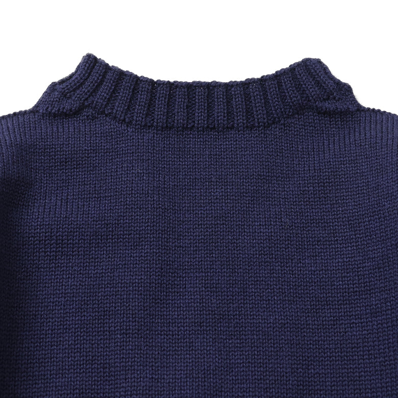 GUERNSEY WOOLLENS クルーネックニット【Made in GBR】
