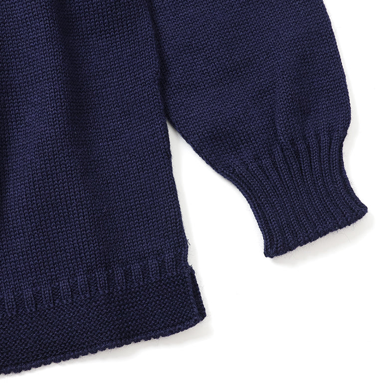 GUERNSEY WOOLLENS クルーネックニット【Made in GBR】