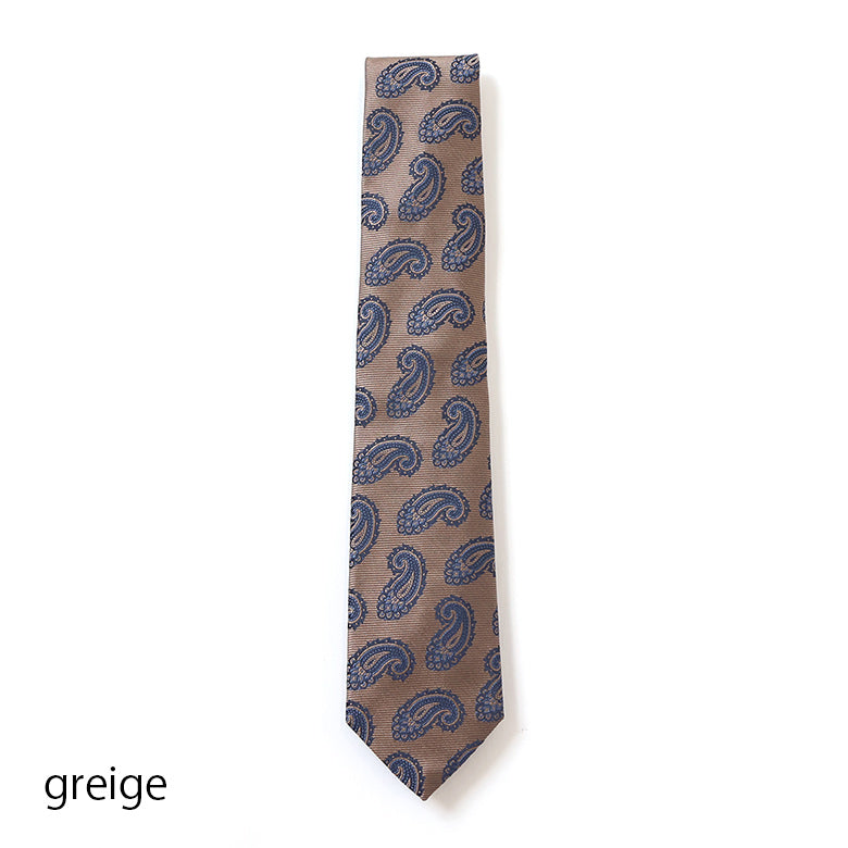 クラシックペイズリーネクタイ【Made in Italy】