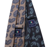 クラシックペイズリーネクタイ【Made in Italy】
