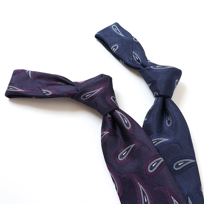 ペイズリーネクタイ【Made in Italy】