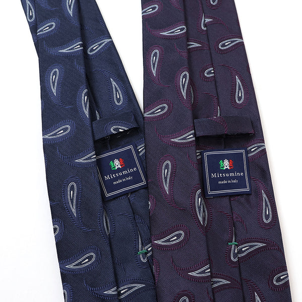ペイズリーネクタイ【Made in Italy】