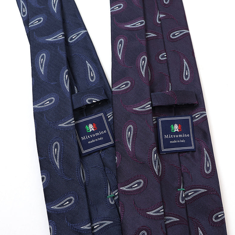 ペイズリーネクタイ【Made in Italy】