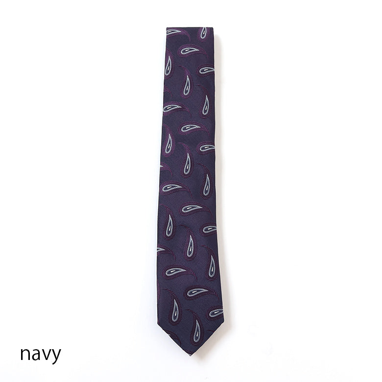 ペイズリーネクタイ【Made in Italy】