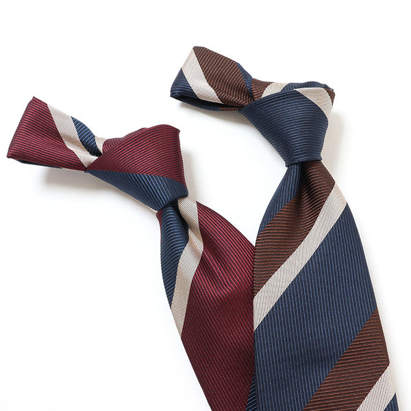 ジャガードオルタネイトネクタイ【Made in Italy】