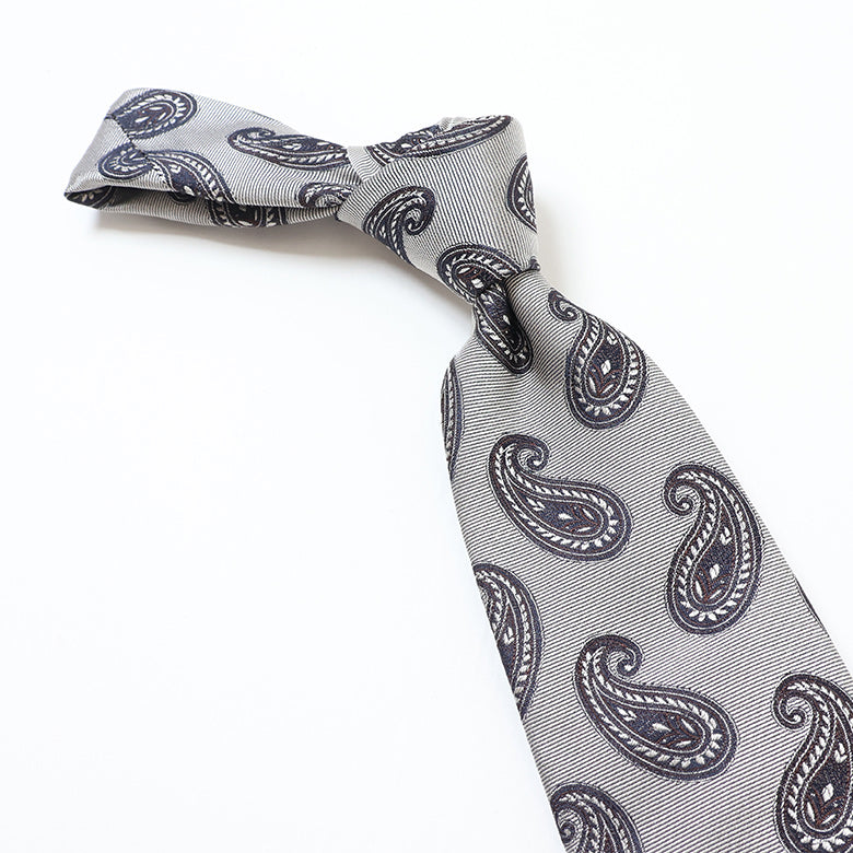 ペイズリーネクタイ【Made in Italy】
