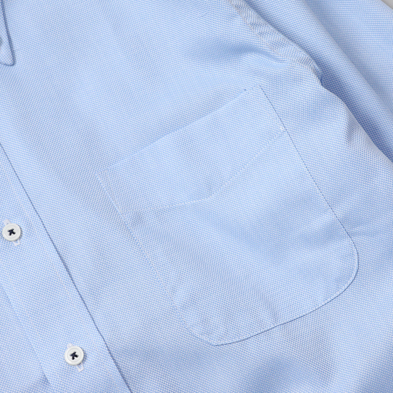 オックスボタンダウン襟裏別布シャツ【Made in Japan】