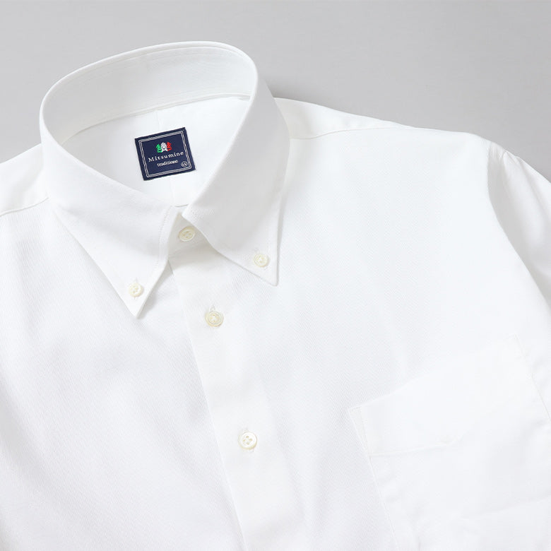 オックスストレッチボタンダウンシャツ【Made in Japan】