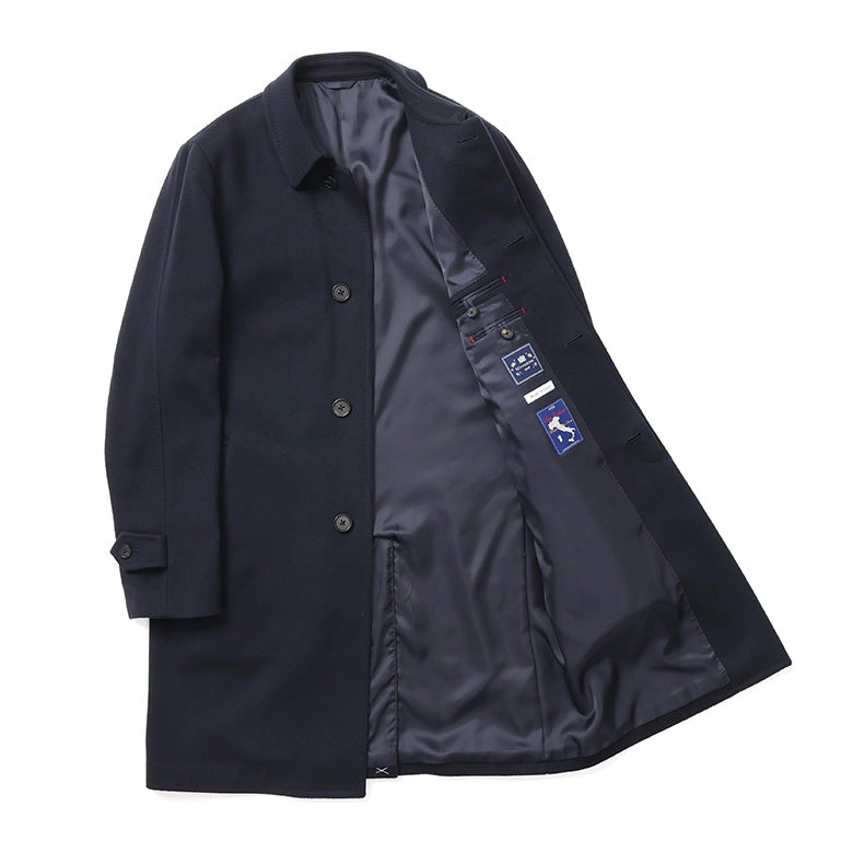 MTRピュアカシミヤステンカラーコート【Made in Japan】