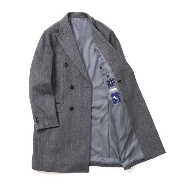 MTRカシミヤダブルチェスターコート【Made in Japan】