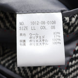 ツィードヘリンボーンラグランコート【Made in Japan】