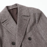尾州ツィードヘリンボーンアルスターコート【Made in Japan】