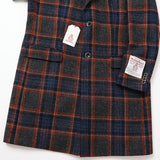 ハリスツィードチェックチェスターコート【Made in Japan】