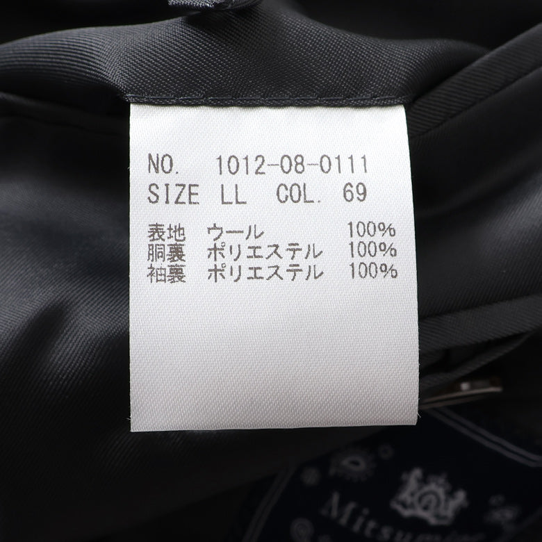 ハリスツィードチェックチェスターコート【Made in Japan】