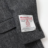 ハリスツィードヘリンボーンチェスターコート【Made in Japan】