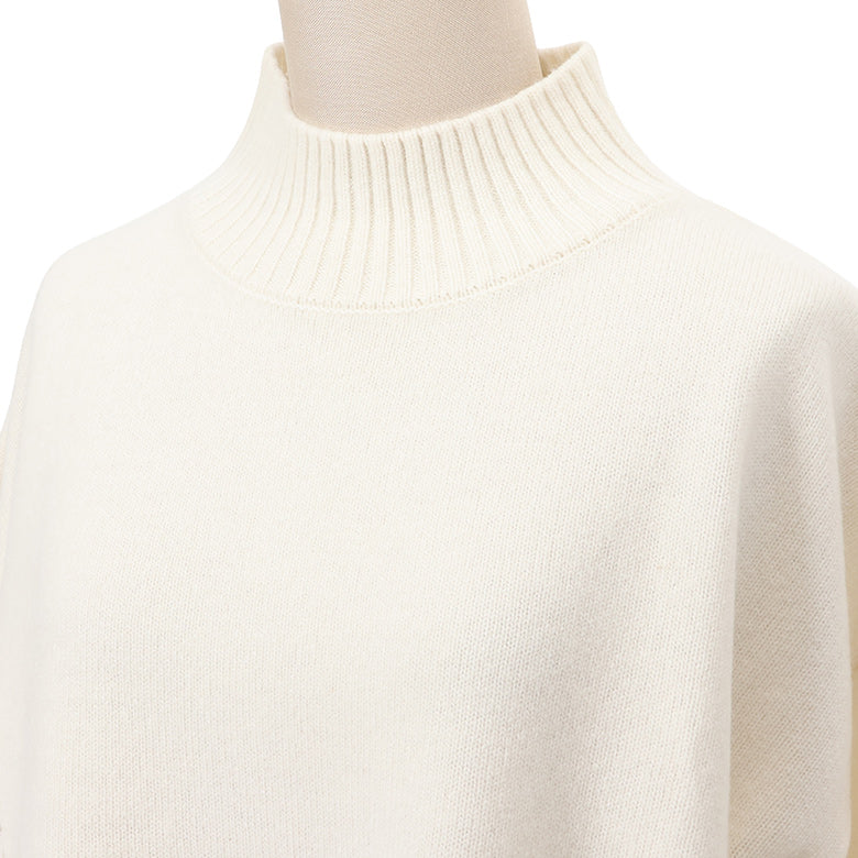 7Gウールスリットハイネックニット