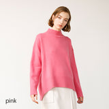 7Gウールスリットハイネックニット