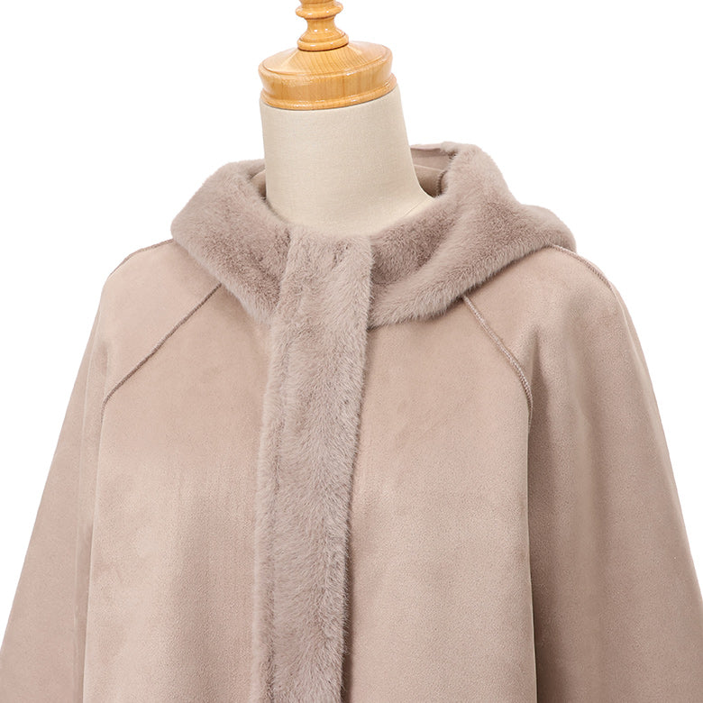 フェイクファームートン切替アウター