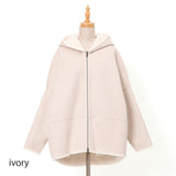 リバーシブルフェイクムートンアウター