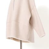 リバーシブルフェイクムートンアウター