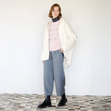 リバーシブルフェイクムートンアウター