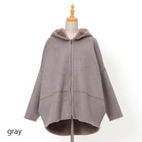 リバーシブルフェイクムートンアウター